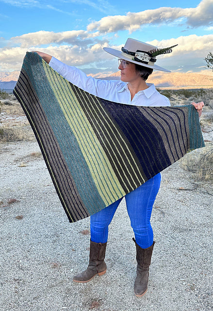 Garter Crush Shawl