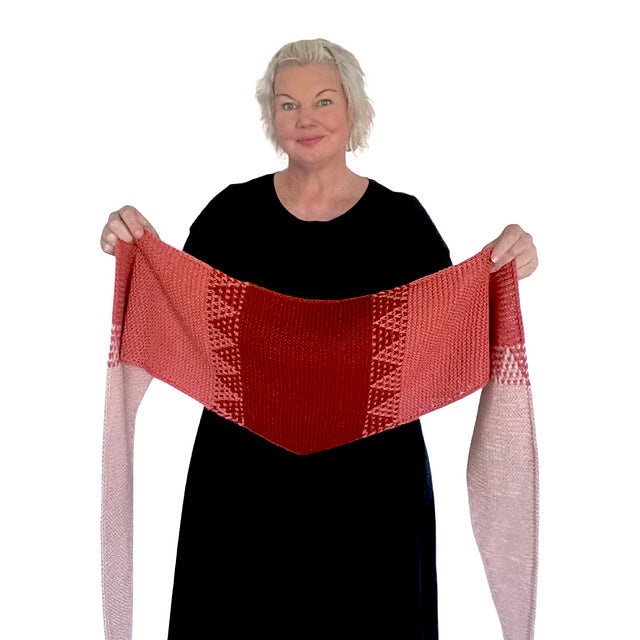 Quintet Shawlet by Amabah O'Brien