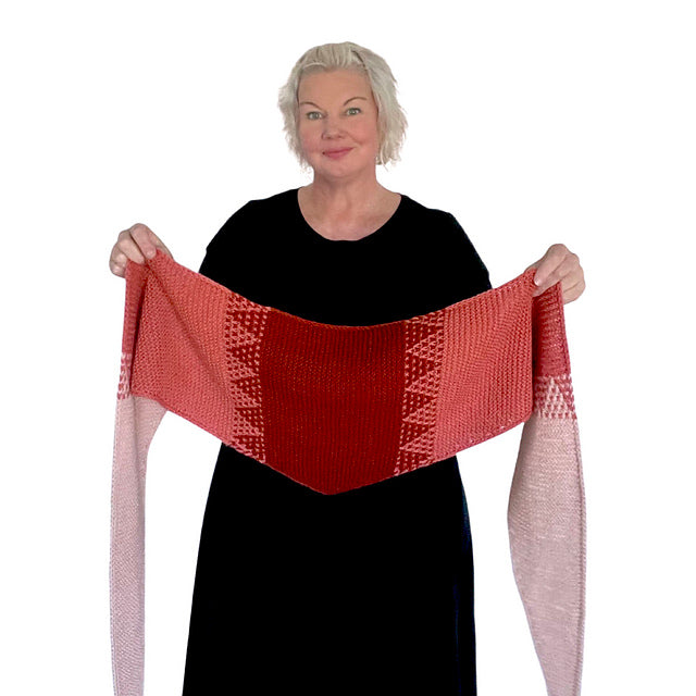 Quintet Shawlet by Amabah O'Brien