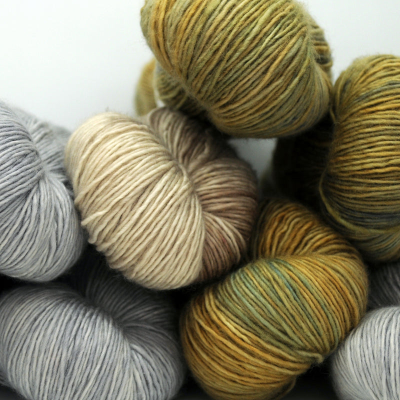 Milton Cardigan Yarn Bundle, Aussie Extra Fine Sport (MC) and