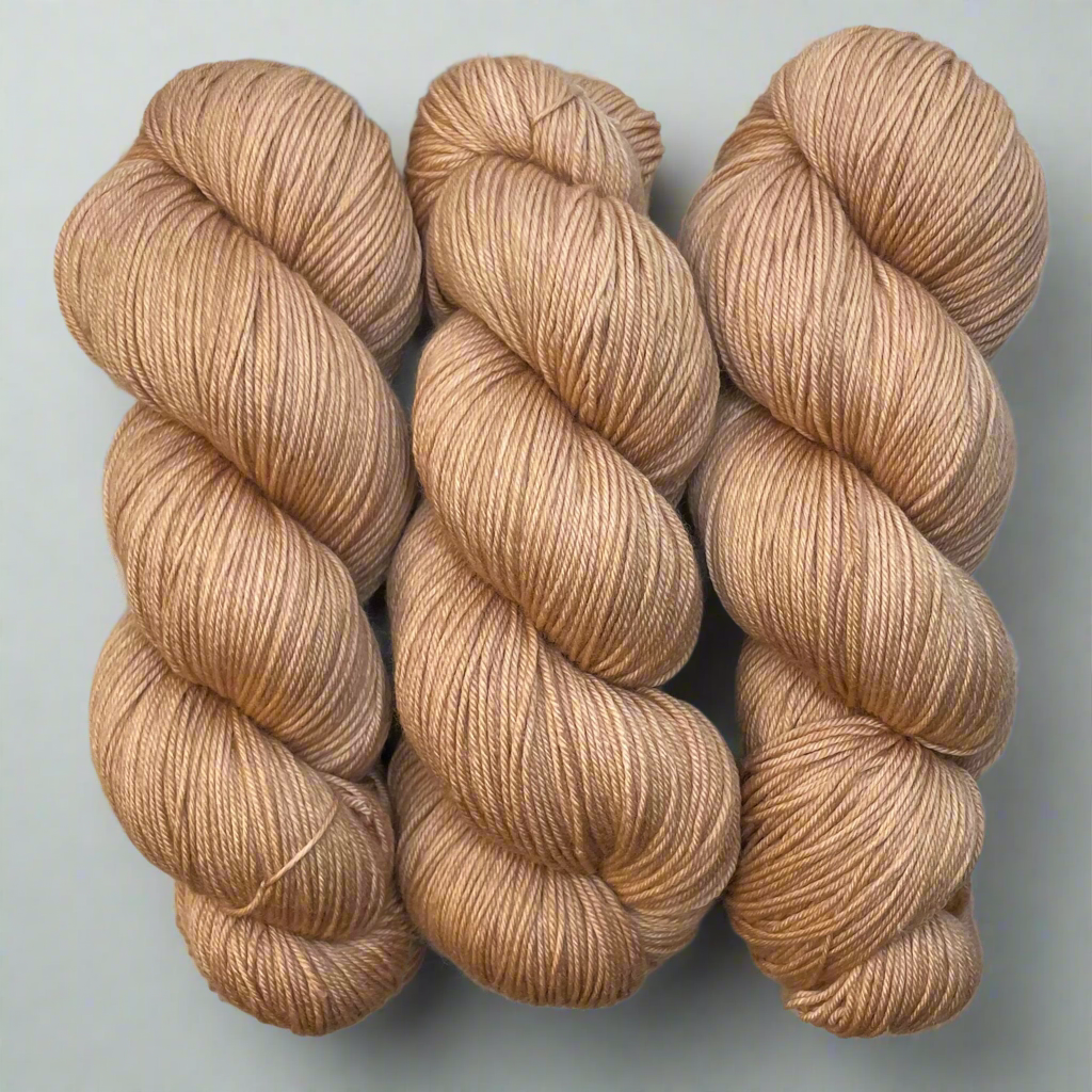 Rose Gold,  Aussie Extra Fine Fingering or Aussie Extra Fine Sock with Nylon