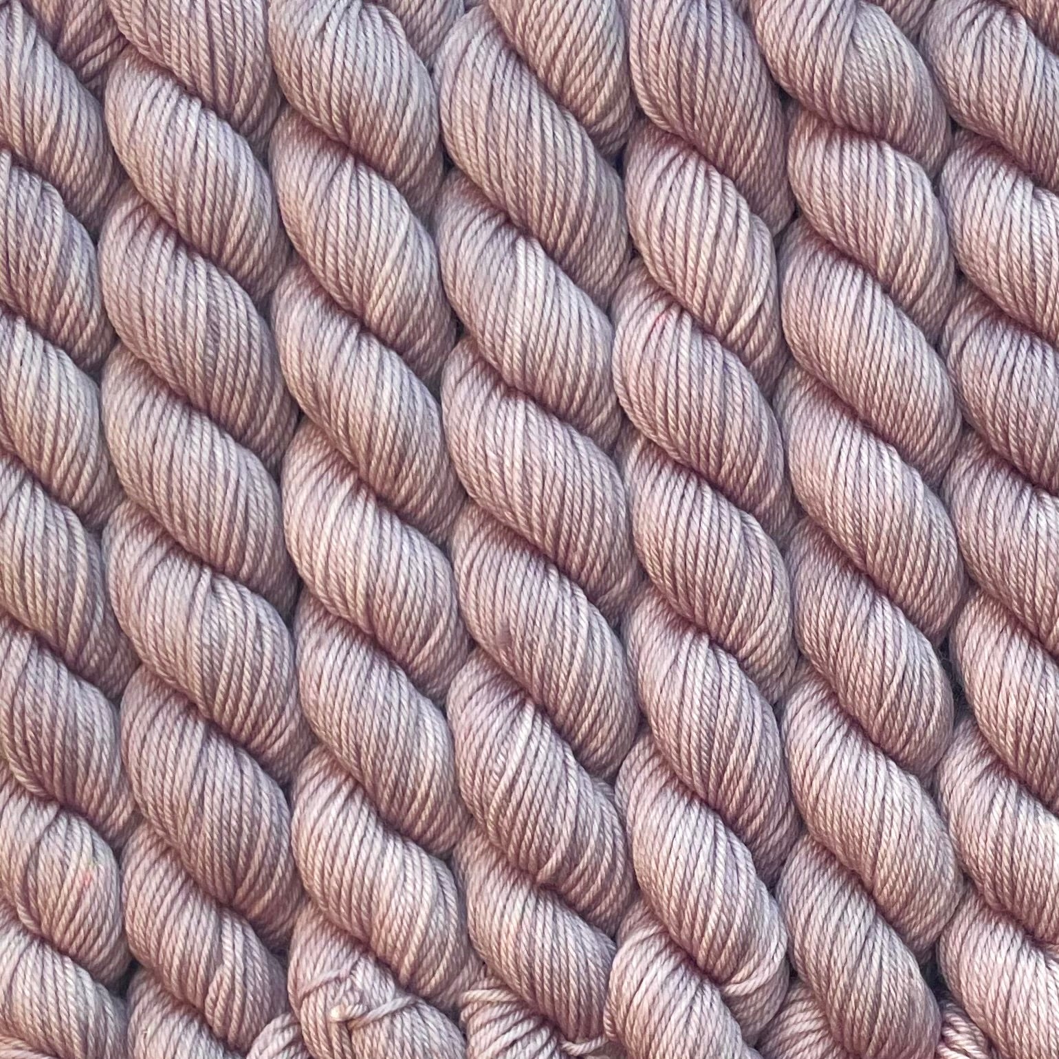 Musk Mallow, 20 gram Mini Skein in Aussie Extra Fine Sock with Nylon