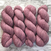 Mauvelous, Merino Linen Fingering Weight