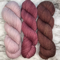Ambah's Summer Solstice 2024: This or That MKAL, Trio #24054 in Aussie Extra Fine Fingering