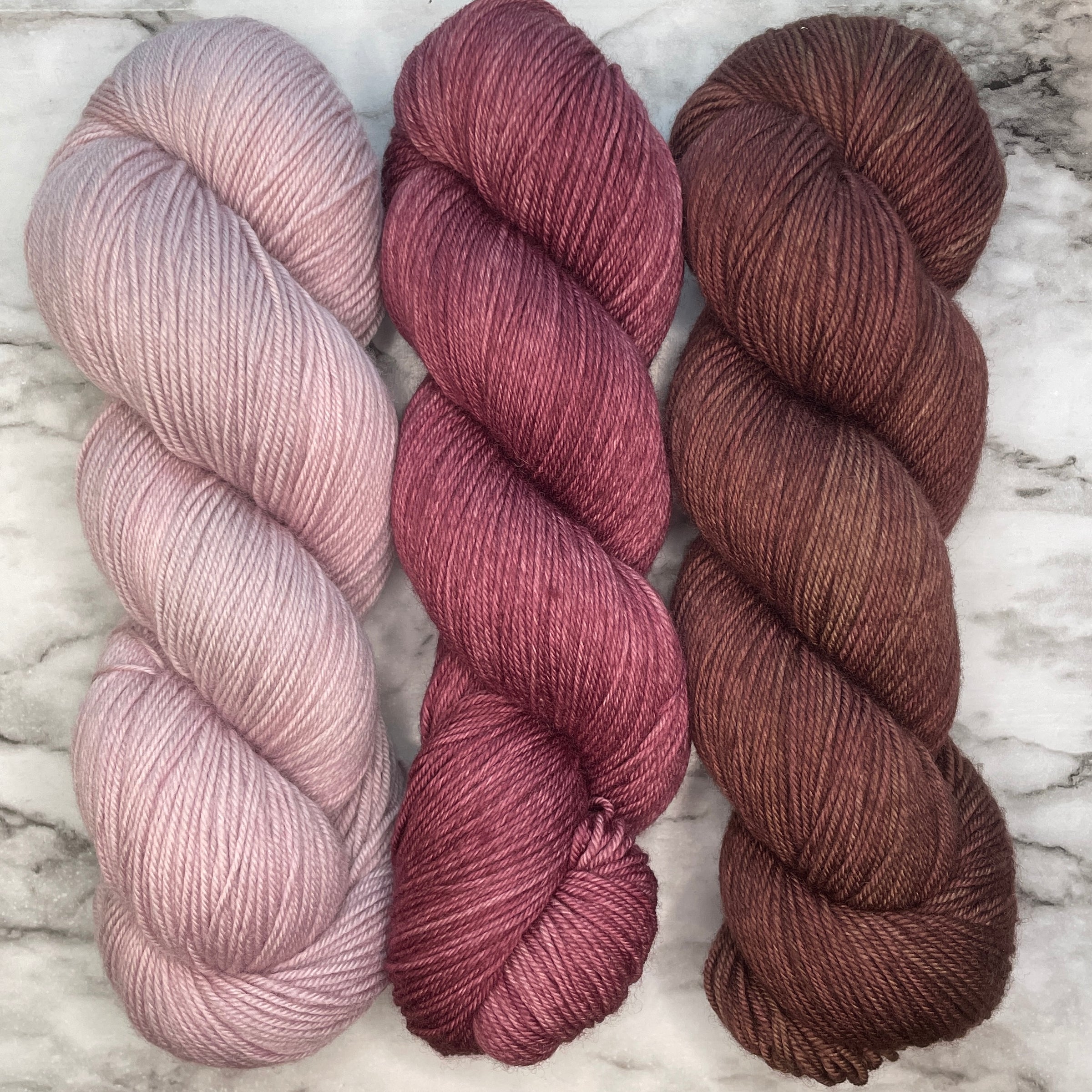 Ambah's Summer Solstice 2024: This or That MKAL, Trio #24054 in Aussie Extra Fine Fingering