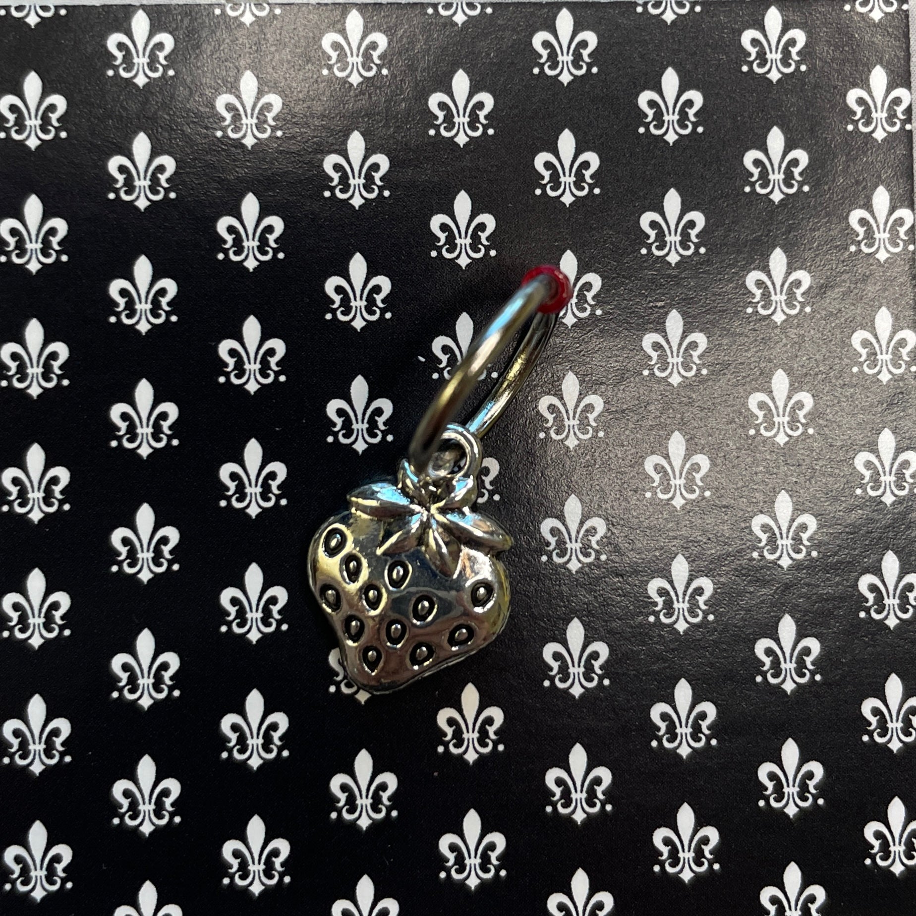 Strawberry Stitch Marker
