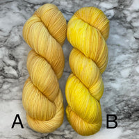 Sunshine OOAK, Aussie Extra Fine Sock with Nylon
