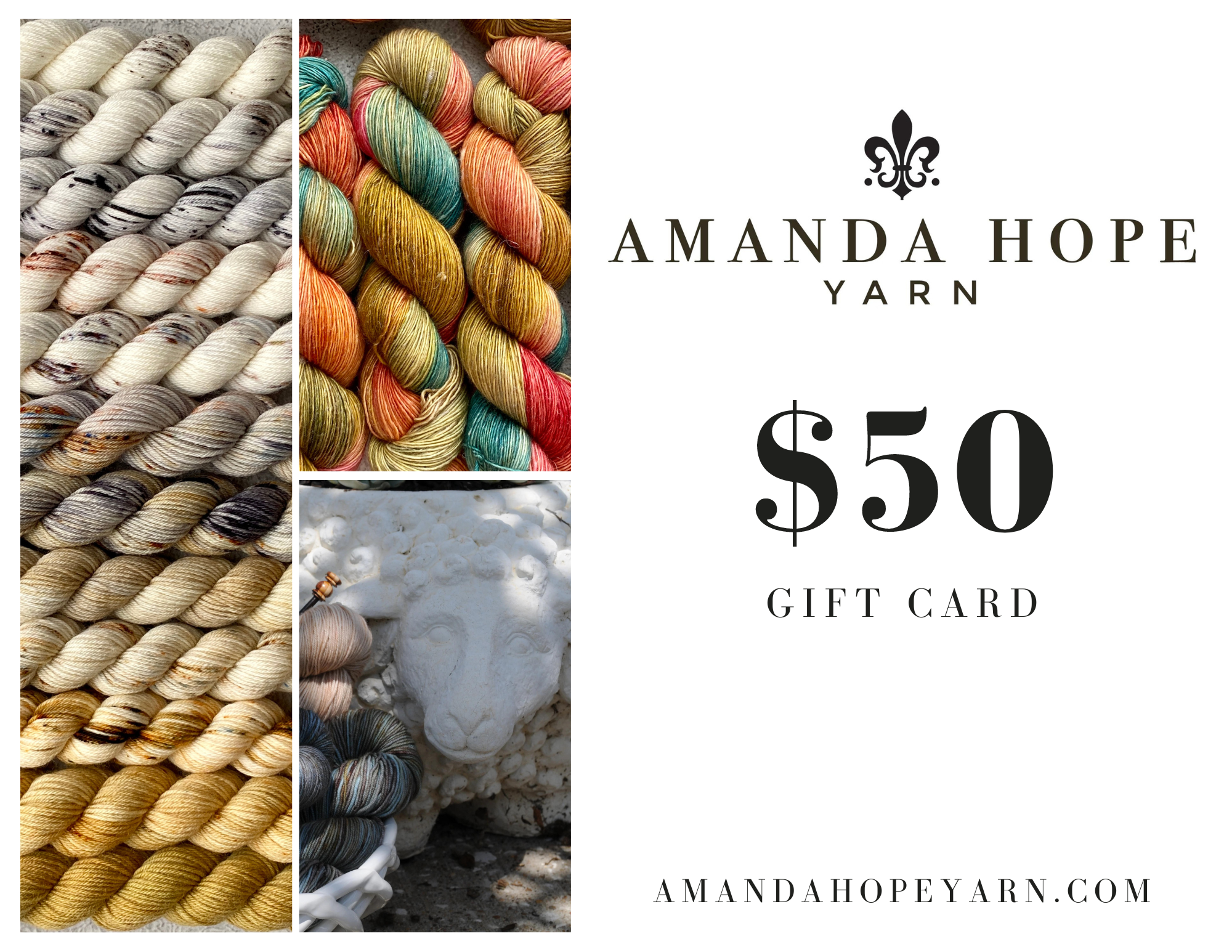 Amanda Hope Yarn Gift Card