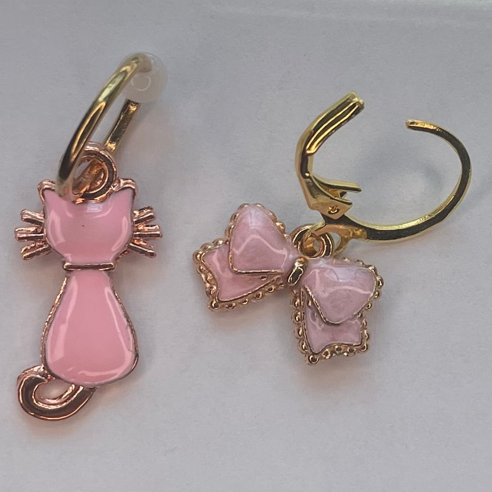 Sharon's Road Trip MKAL - Blue Note Gradient Quartet in Aussie Extra Fine Fingering ⚜️ 1 Cat Stitch Marker + 1 Pink Bow Progress Keeper *FREE US SHIPPING* DYED TO ORDER*