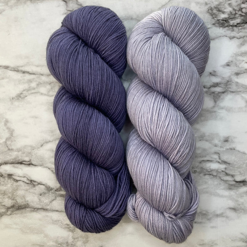 Hidcote & Ballerina Lavender Duo, Aussie Extra Fine Fingering