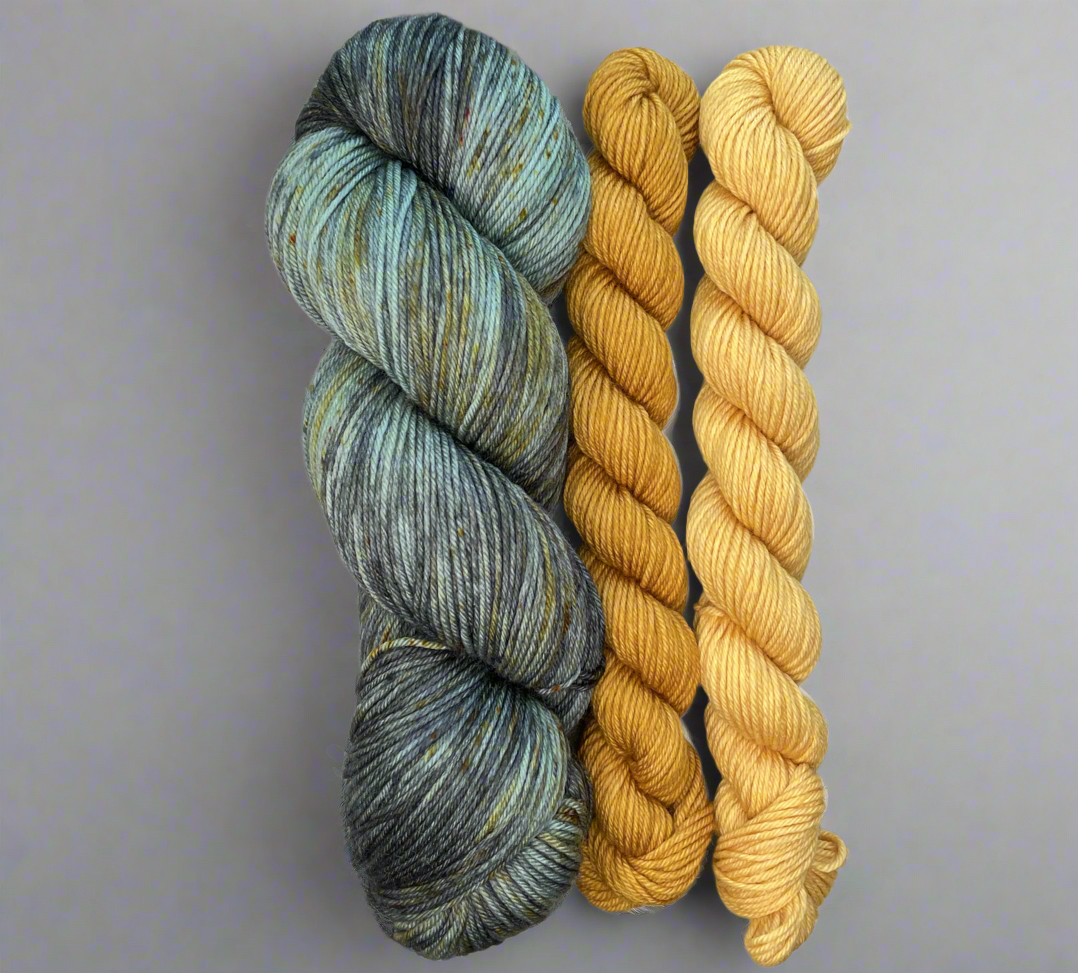 Patina Sock Set,  Aussie Extra Fine Sock with Nylon Sock Set
