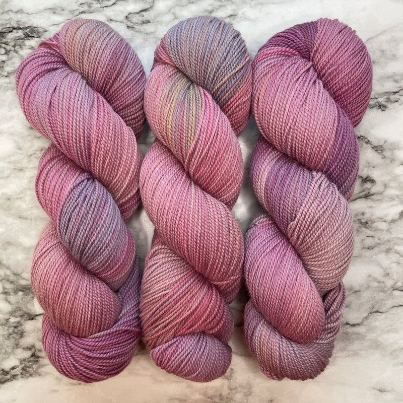 Hydrangea OOAK, Aussie Extra Fine High Twist Sock