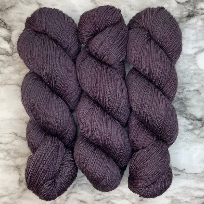 Aubergine, Aussie Extra Fine Fingering or Aussie Extra Fine Sock with Nylon