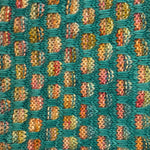 Rook Scarf by Lotta H Löthgren Moulin Rouge & Deep Teal on Aussie Extra Fine Sock with Nylon