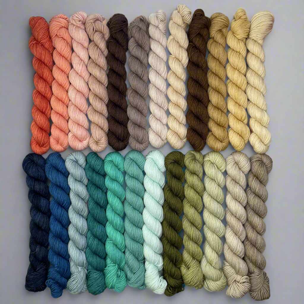 24 Mini Set, Aussie Extra Fine Sock with Nylon