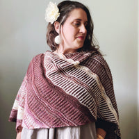 ⚜️Current Mood⚜️ by Lesley Ann Robinson,  Knit Graffiti Designs ⚜️ Original Yarn & Colors ⚜️Trio of Aussie Extra Fine Single in Sika, Sugar Plum Fairy, and Milk Chocolate