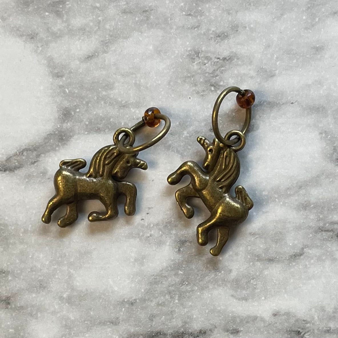 Pair of Unicorns  Stitch Markers