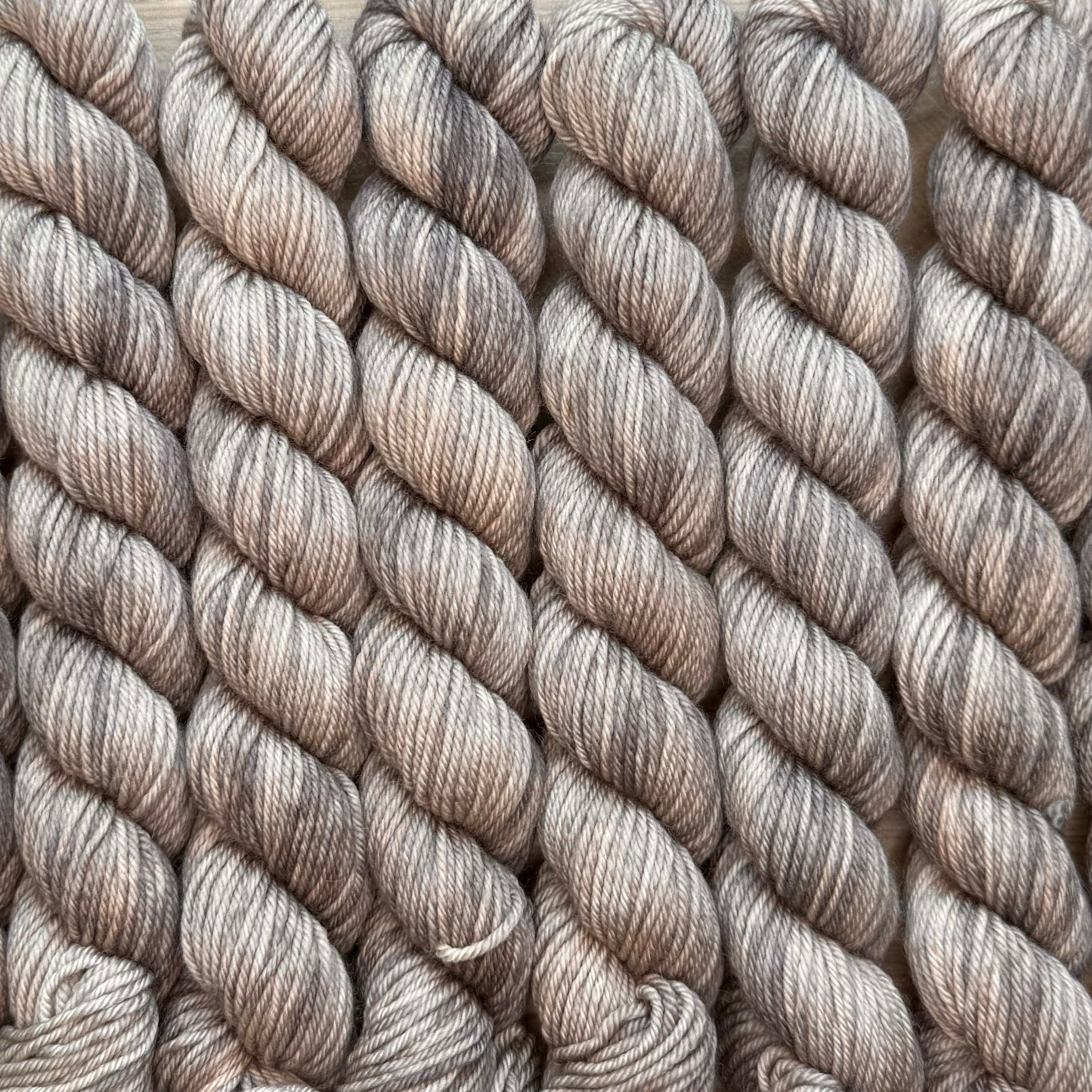Grey Fox, 20 gram Mini Skein in Aussie Extra Fine Sock with Nylon