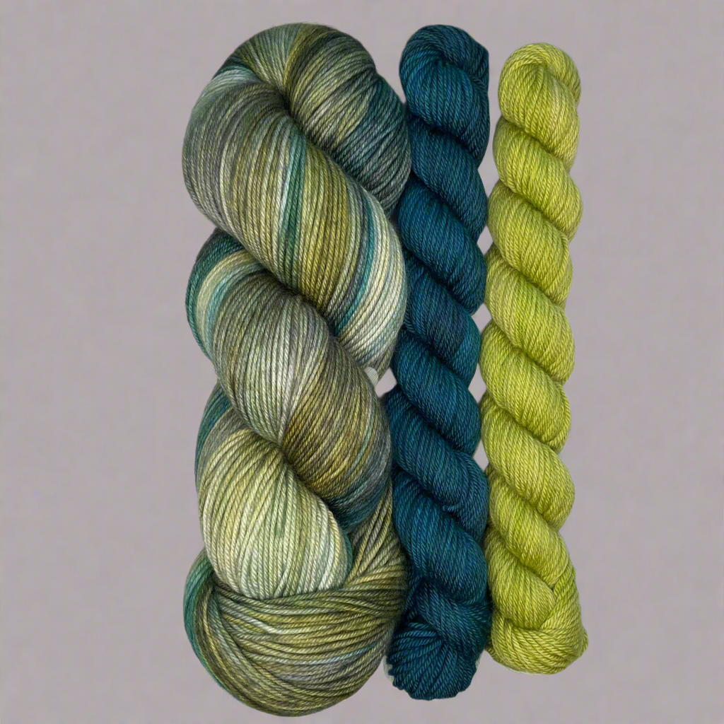 Frankenstein Sock Set,  Aussie Extra Fine Sock with Nylon Sock Set