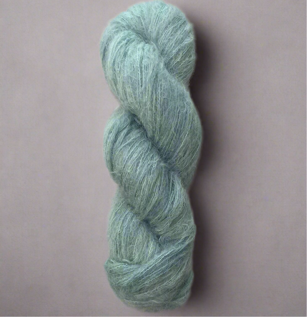 Gossamer Teal, Suri Silk