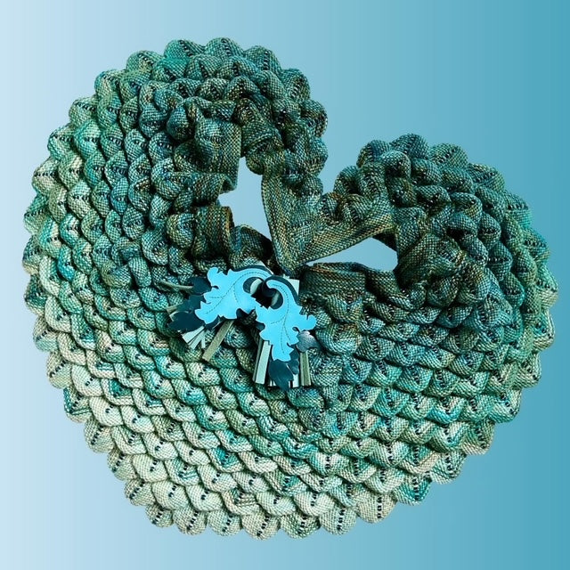 Nordic Seas Quartet - Dragon Lore 2 (designed by Alexandra Davidoff) in Aussie Extra Fine DK with Nylon, + 1 Dragon Stitch Marker, [Pattern is NOT included]