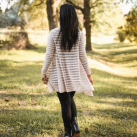 Milton Cardigan Yarn Bundle, Aussie Extra Fine Sport (MC) and Mohair Silk (CC), FREE US SHIPPING!