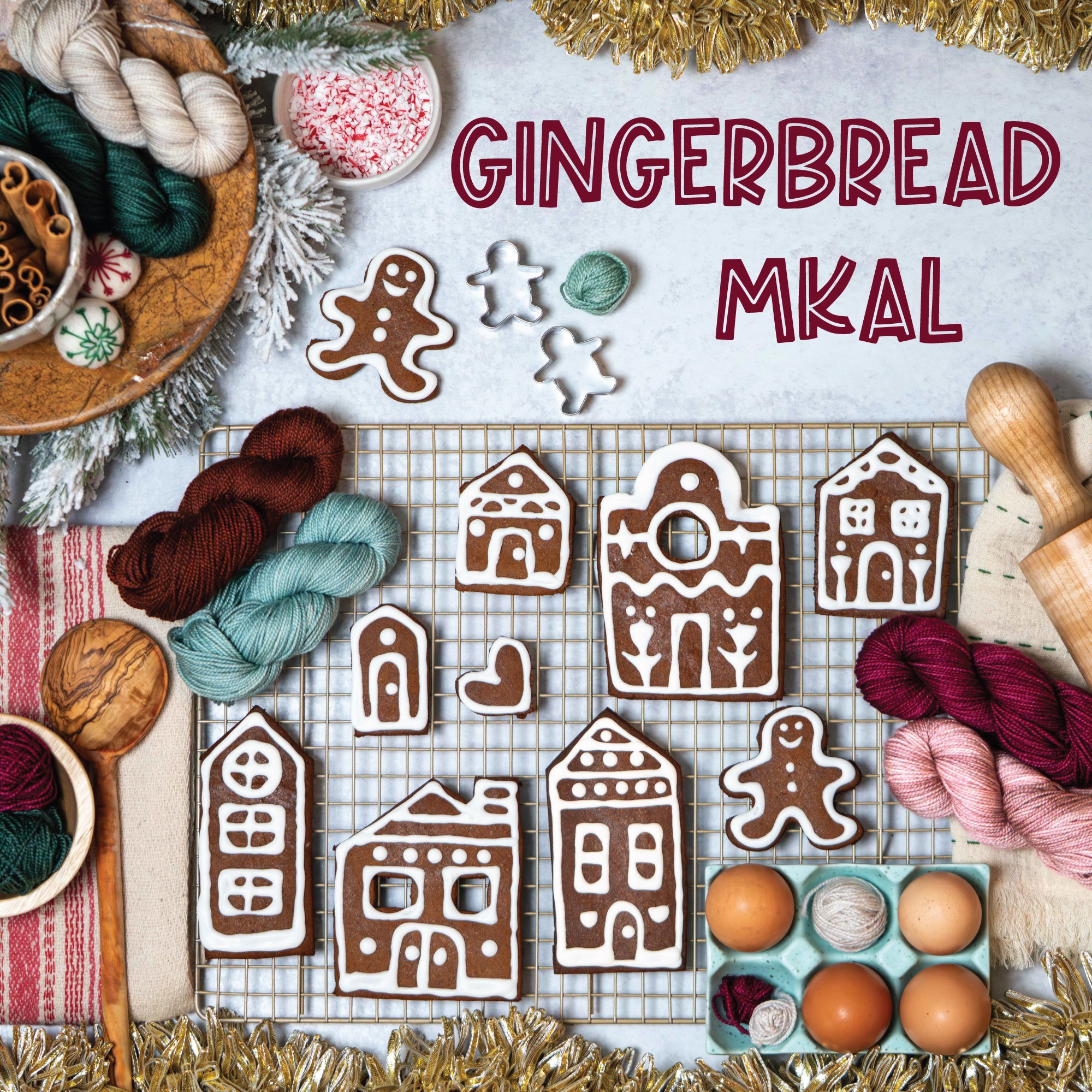 Gingerbread MKAL by Tellybean Knits