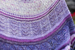 Glowhair, The Hiberknitalong Winter KAL by Stephen West *PATTERN NOT INCLUDED* Gossamer Teal, Teal Zeal, The Tealiest -3 skeins of Aussie Extra Fine Fingering, 3 skeins of Superkid Mohair/Silk & 1 Wintery Stitch Marker