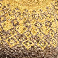 Ochre, Merino Linen Fingering Weight