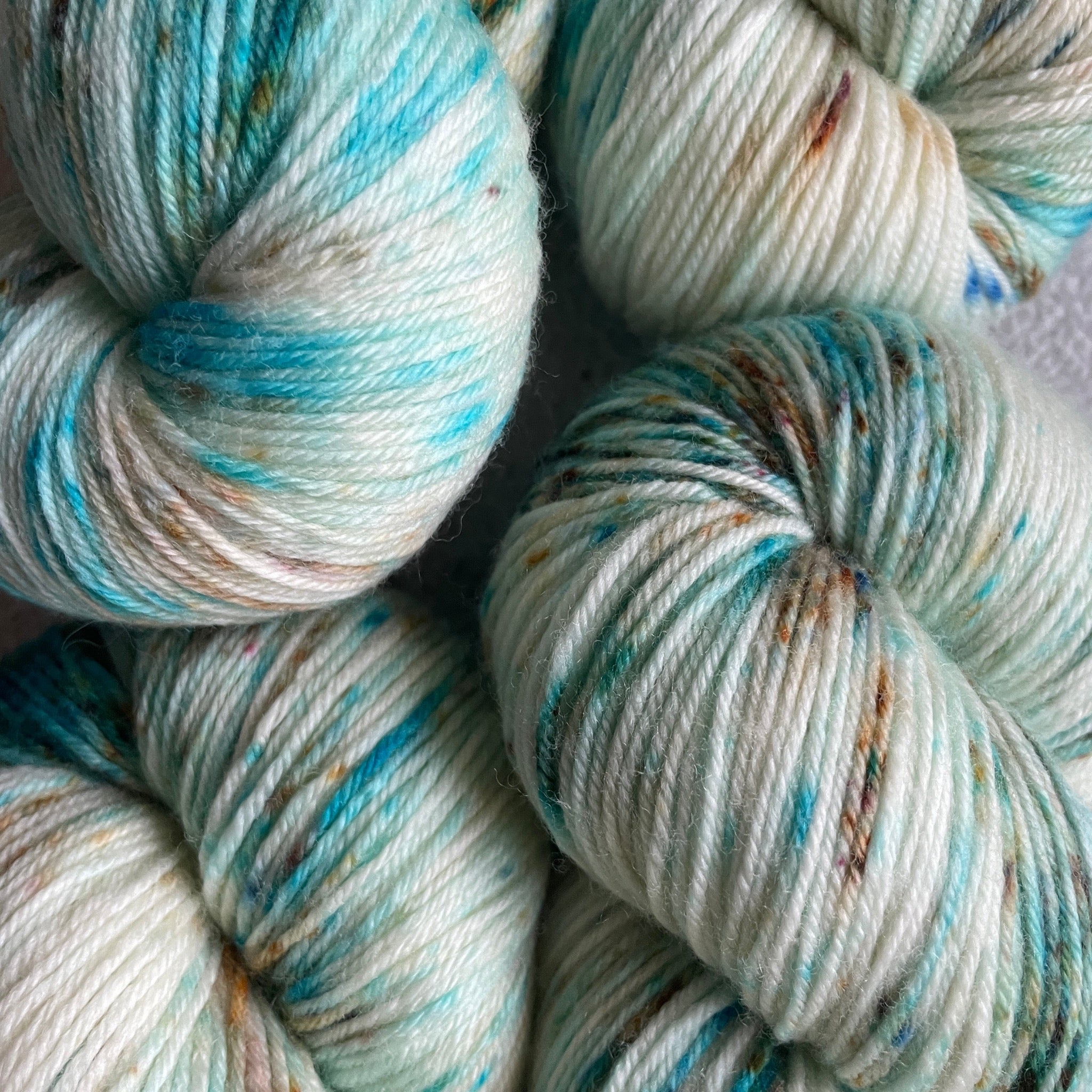 Breakfast at Tiffany's, Aussie Extra Fine Fingering or Aussie Extra Fine Sock with Nylon