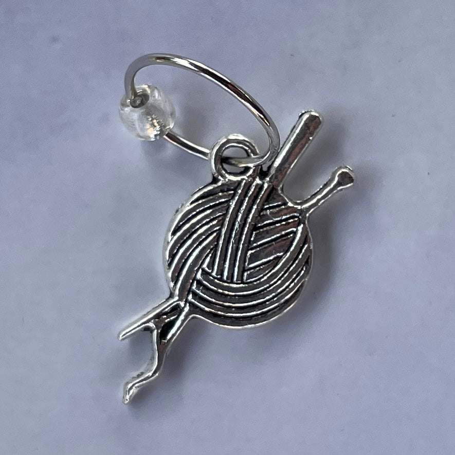 Knitting Ball Stitch Marker