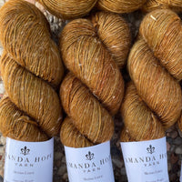 Bronze, Merino Linen Fingering Weight