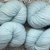 Blue Claire, Aussie Extra Fine Sock with Nylon 50 (1/2 skein, 50 grams)