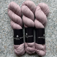 Musk Mallow, Aussie Extra Fine Sock with Nylon 50 (1/2 skein, 50 grams)