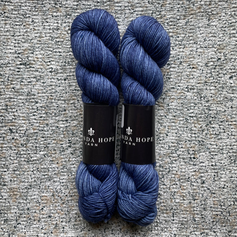 Forever in Blue Jeans, Aussie Extra Fine Sock with Nylon 50 (1/2 skein, 50 grams)