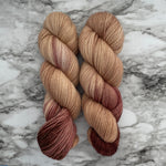 AP (Assigned Pooling), Fig Brown/Camel, Aussie Extra Fine Fingering, Dyed for Assigned Pooling