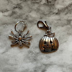 🕷️Spider & Pumpkin 🎃 Stitch Markers and Progress Keepers