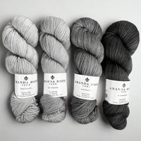 Verdant Gradient, Quartet in Aussie Extra Fine Fingering or Aussie Extra Fine Sock with Nylon