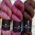 Mahogany, Aussie Extra Fine Fingering or Aussie Extra Fine Sock with Nylon