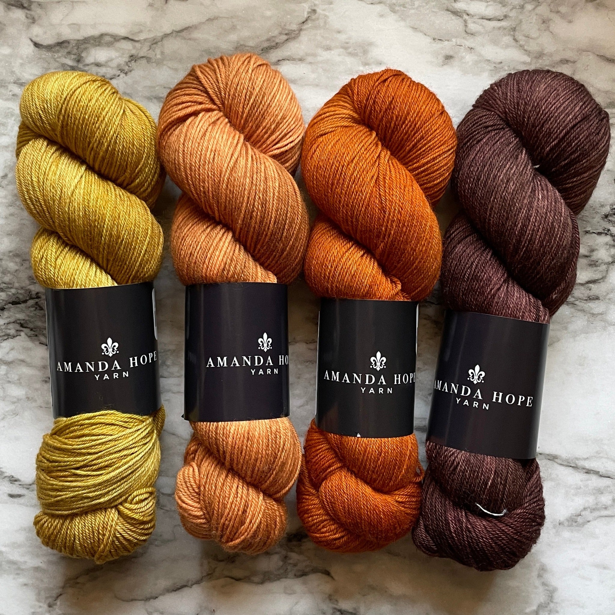 Afterglow Gradient, Quartet in Aussie Extra Fine Fingering or Aussie Extra Fine Sock with Nylon