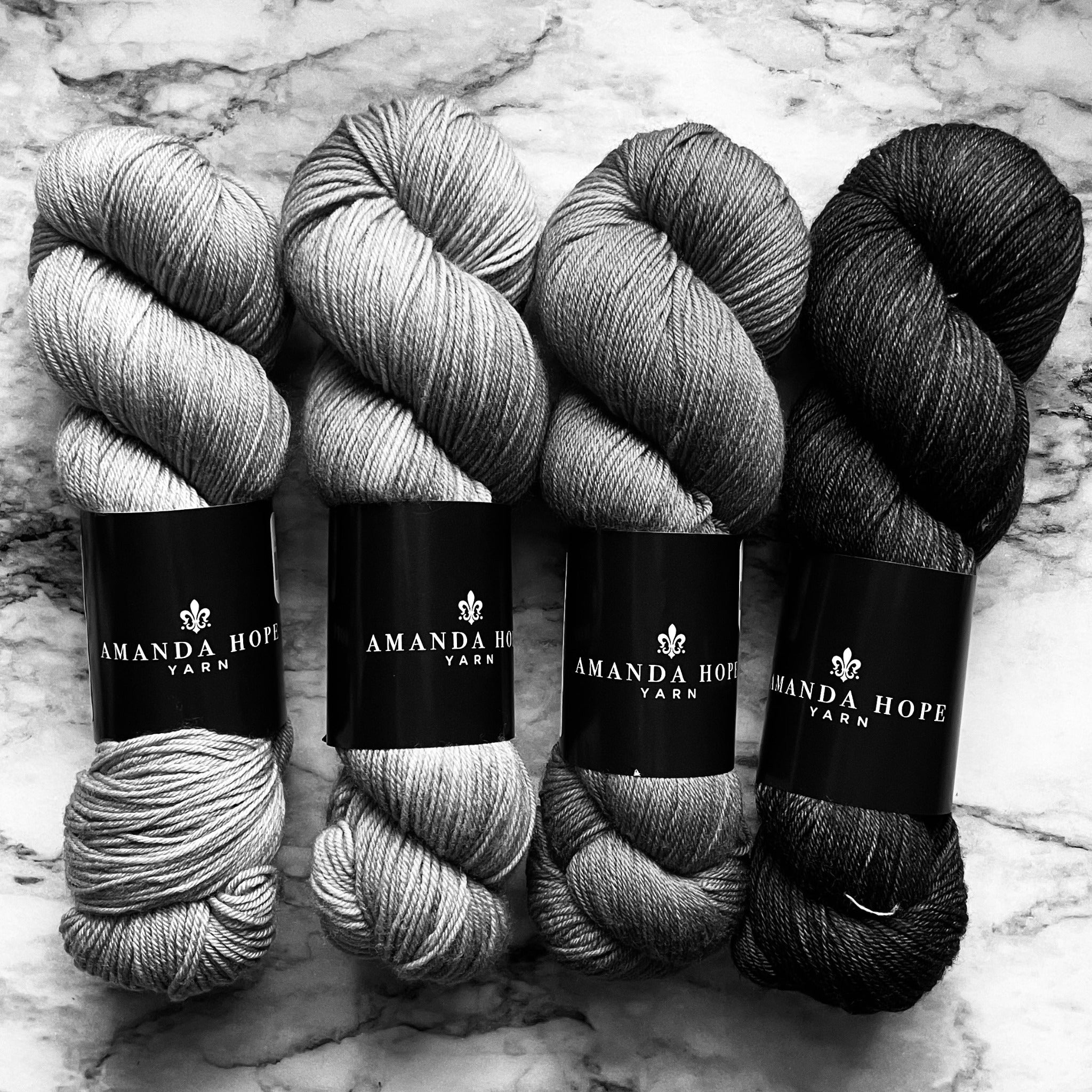 Afterglow Gradient, Quartet in Aussie Extra Fine Fingering or Aussie Extra Fine Sock with Nylon