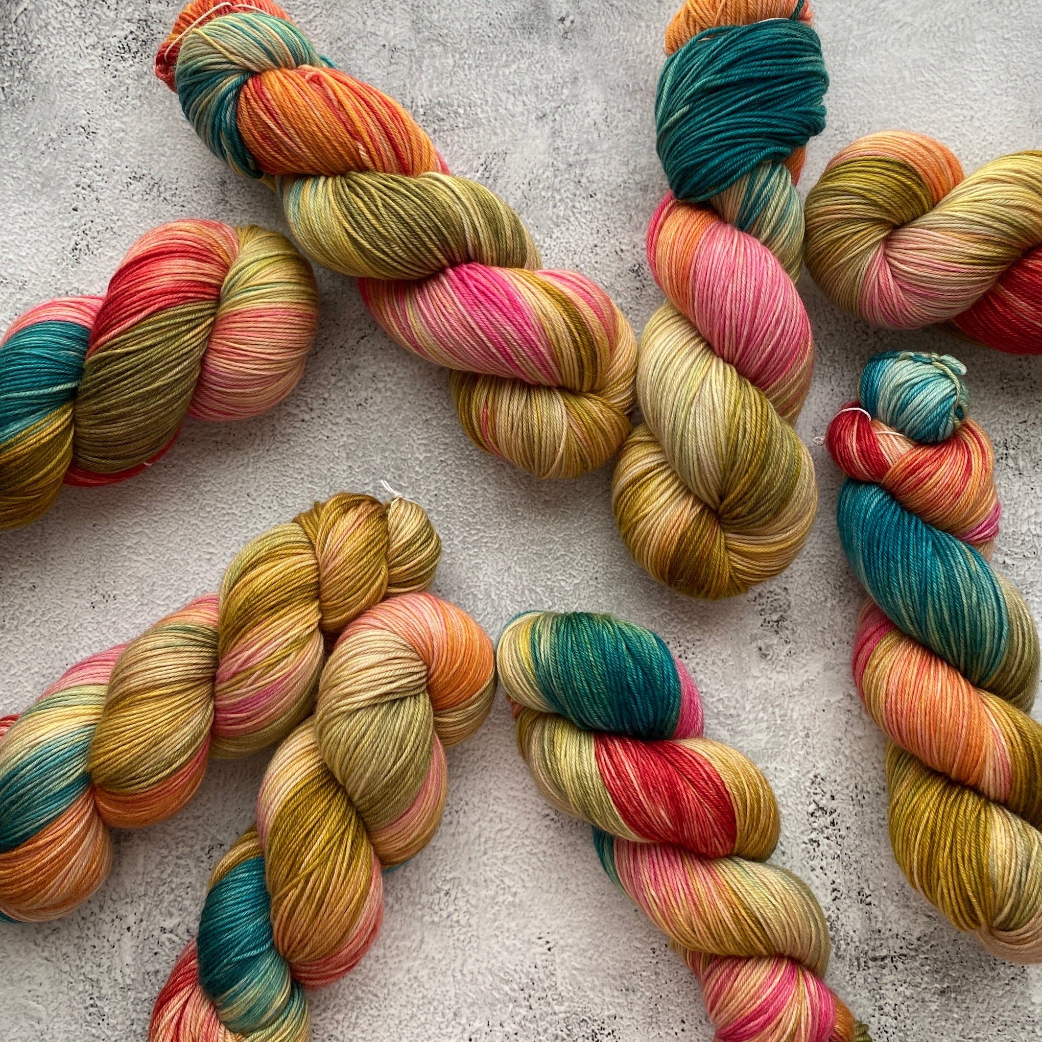 Moulin Rouge, Aussie Extra Fine Fingering or Aussie Extra Fine Sock with Nylon