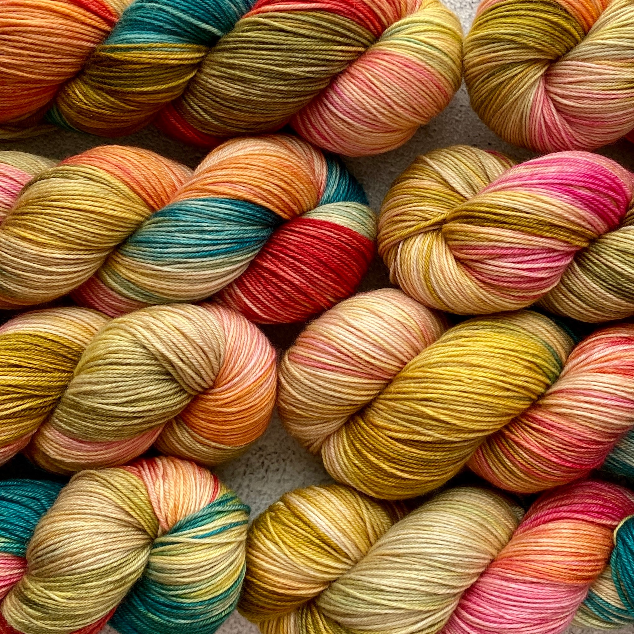 Moulin Rouge, Aussie Extra Fine Fingering or Aussie Extra Fine Sock with Nylon