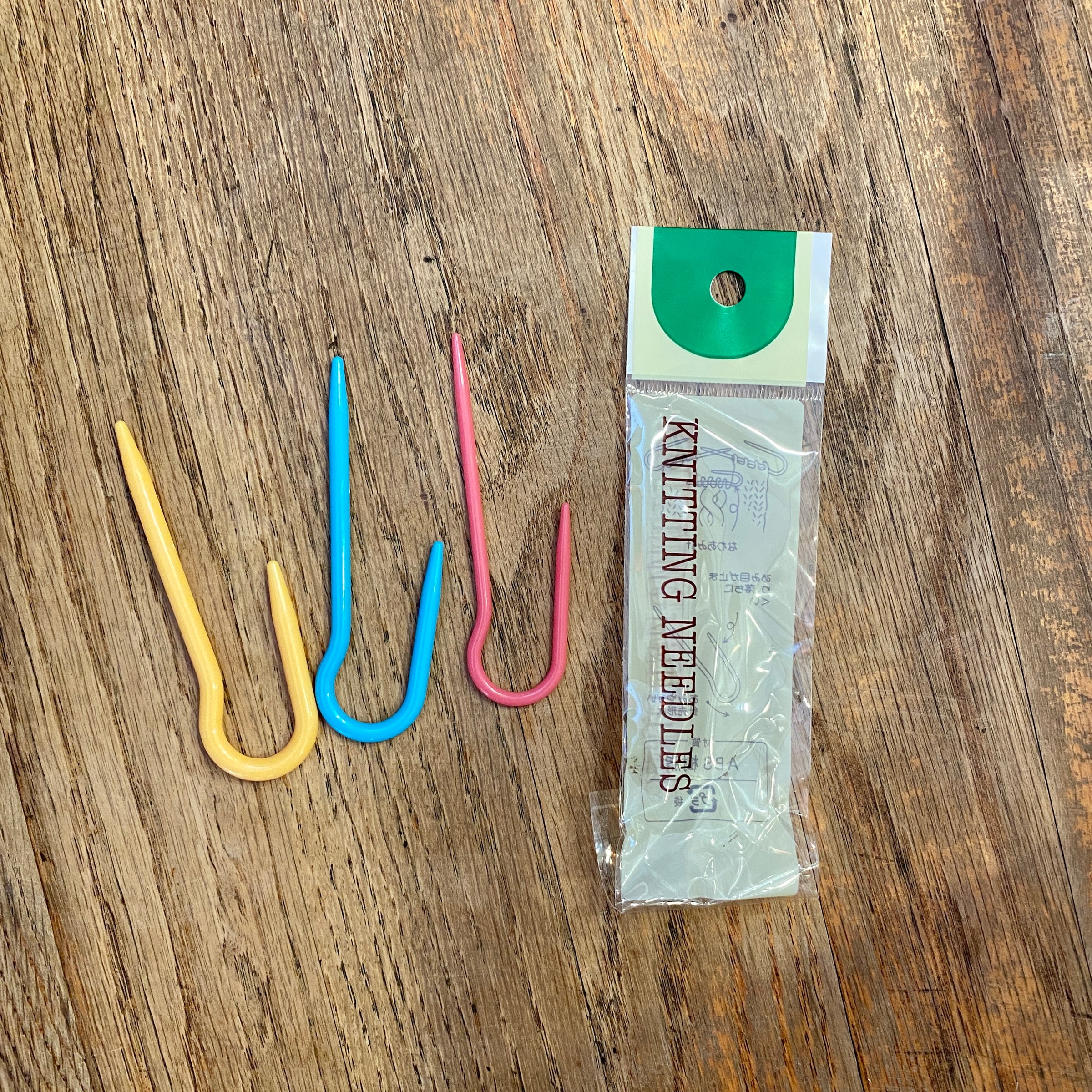 Plastic  Cable Needles, Set of 3