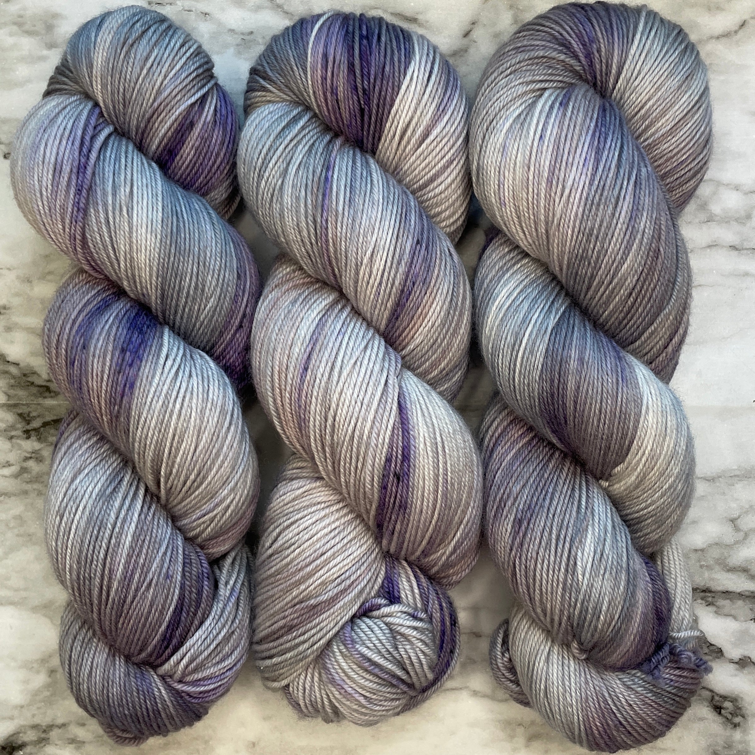 Lilac & Hidcote Lavender Duo, Aussie Extra Fine Fingering