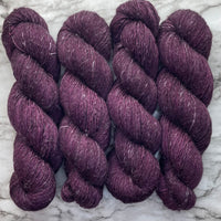 Claret, Merino Linen Fingering Weight