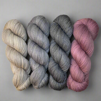 Only Yarn In the Building MKAL by Lyrical Knits "Every true crime story is actually true for someone" on Aussie Extra Fine Fingering + 1 Killer Stitch Marker!*Pattern NOT Included*