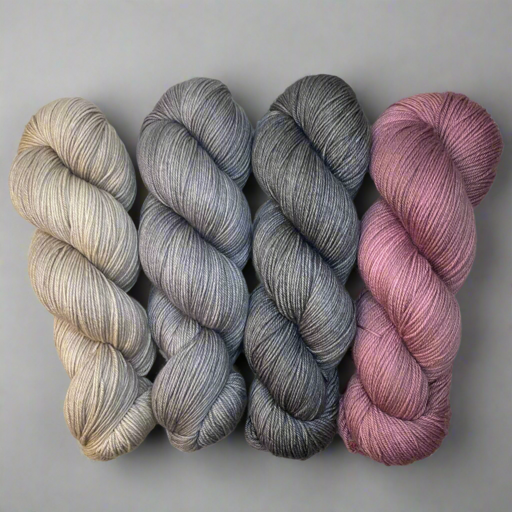 Only Yarn In the Building MKAL by Lyrical Knits "Every true crime story is actually true for someone" on Aussie Extra Fine Fingering + 1 Killer Stitch Marker!*Pattern NOT Included*