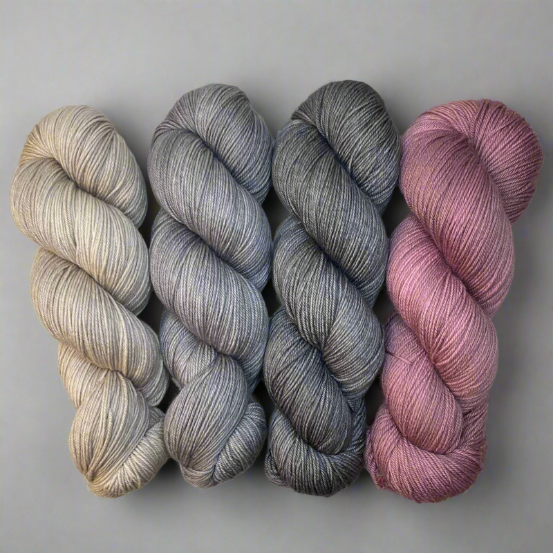 Only Yarn In the Building MKAL by Lyrical Knits "Every true crime story is actually true for someone" on Aussie Extra Fine Fingering + 1 Killer Stitch Marker!*Pattern NOT Included*