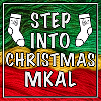 Step into Christmas MKAL by Lisa K. Ross 🔥Cozy by the Fire Set with 2 Festive Stitch Markers *special set price *PATTERN NOT INCLUDED*